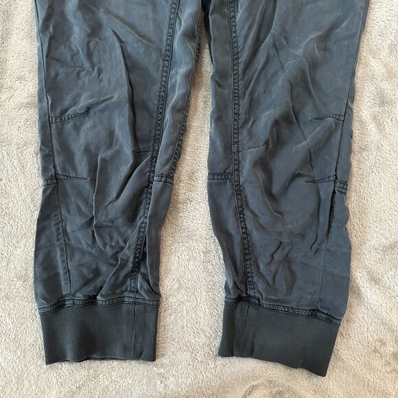 Pilcro Anthropologie Gray 100% Lyocell Pull On Joggers Women's MEDIUM Pants - Picture 2 of 8